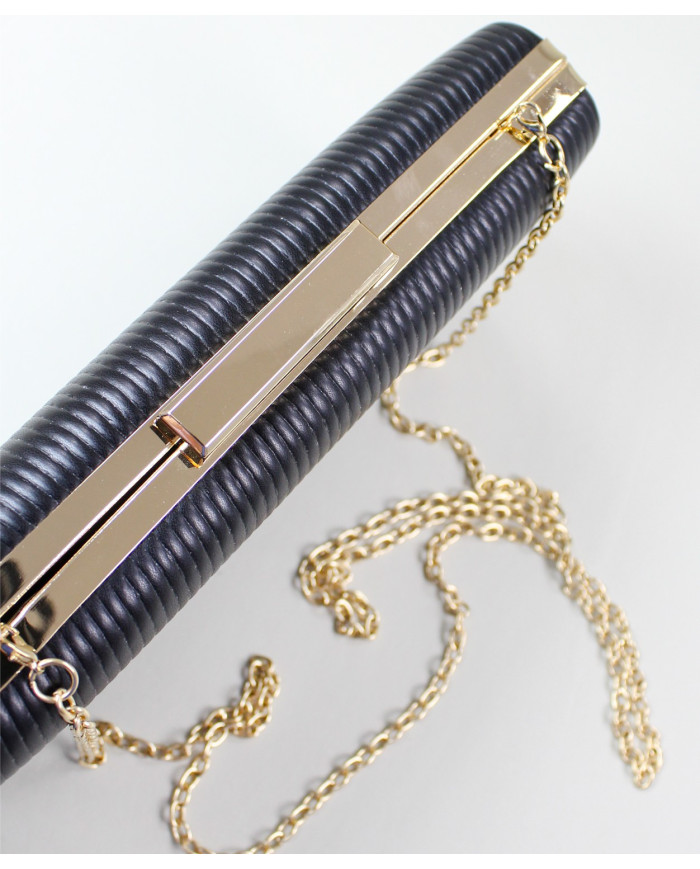 Ladies' Black Pot Rectangular