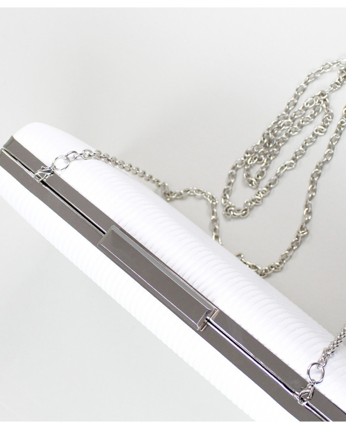 Olla blanca de señora Rectangular