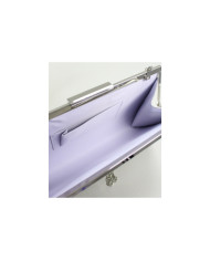 Pochete Prata de Senhora com Textura