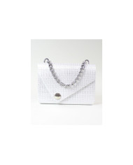 Damas de plata caja con cadena