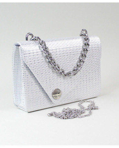 Ladies Silver Case with Chain