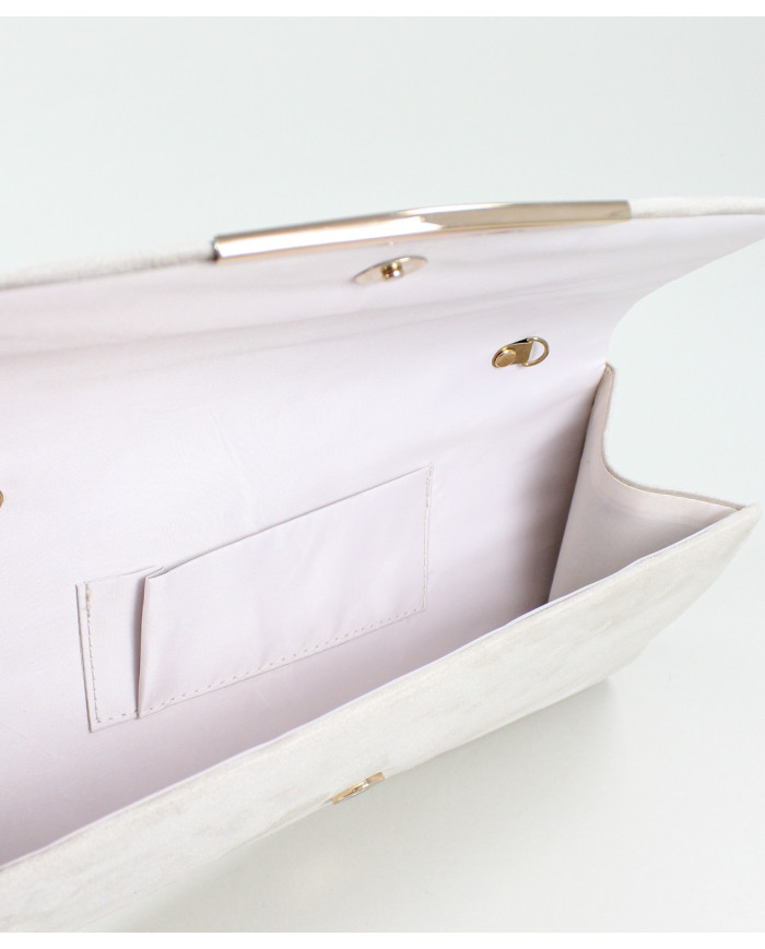 Pochete Feminina Taupe Elegante