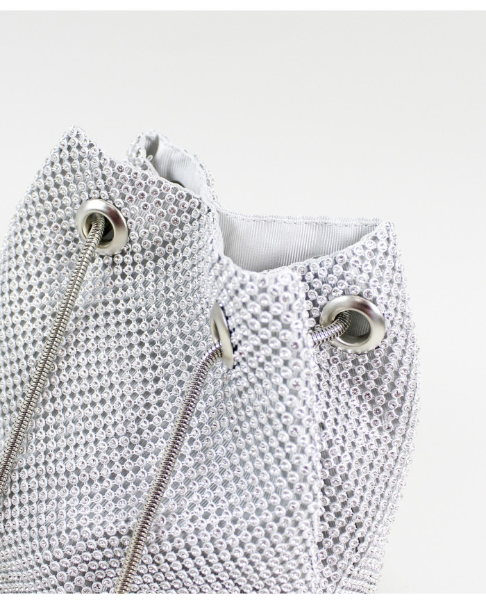 Silver Bucket Case with Brightness