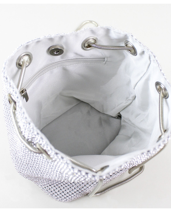 Silver Bucket Case with Brightness