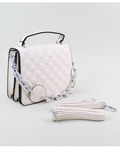 Elegant Lady Beige Suitcase