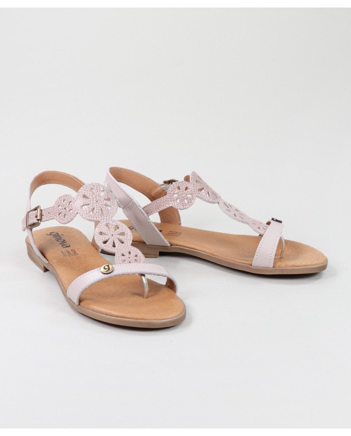 Sandalias de Señora con Faja de Apertar