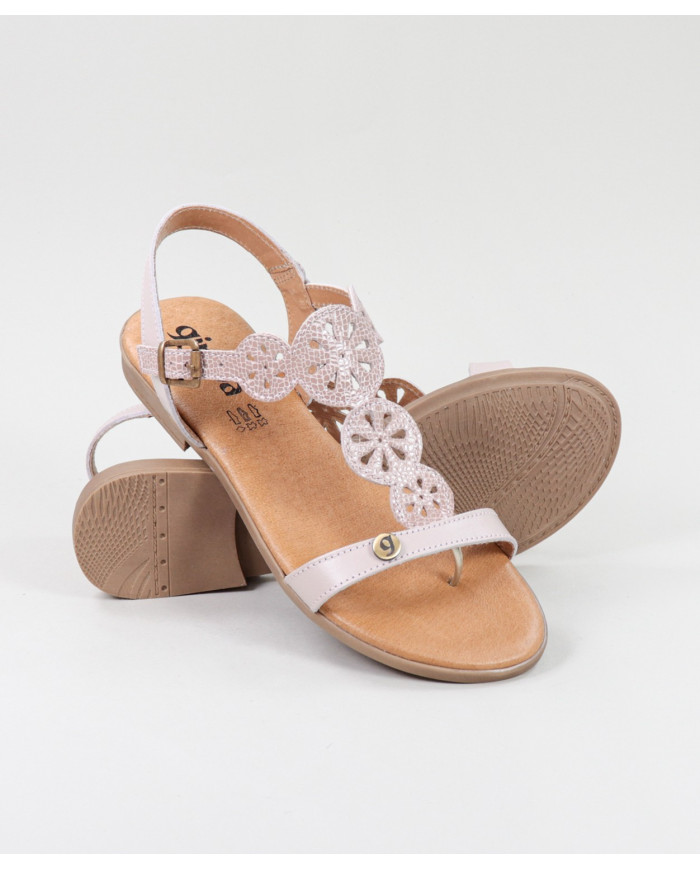 Sandalias de Señora con Faja de Apertar