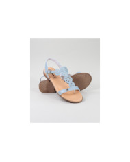 Sandalias de Señora con Faja de Apertar