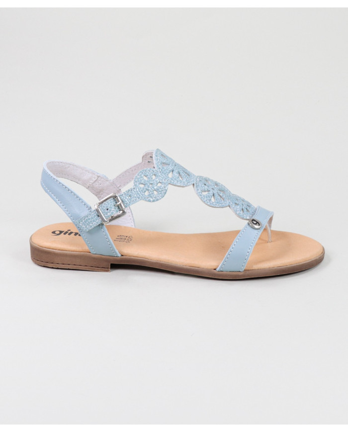 Sandalias de Señora con Faja de Apertar