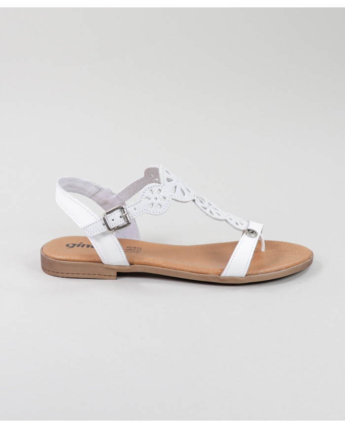 Sandalias de Señora con Faja de Apertar