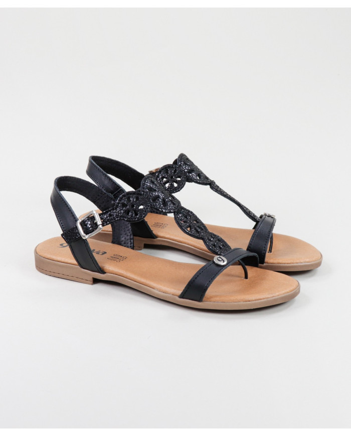 Sandalias de Señora con Faja de Apertar