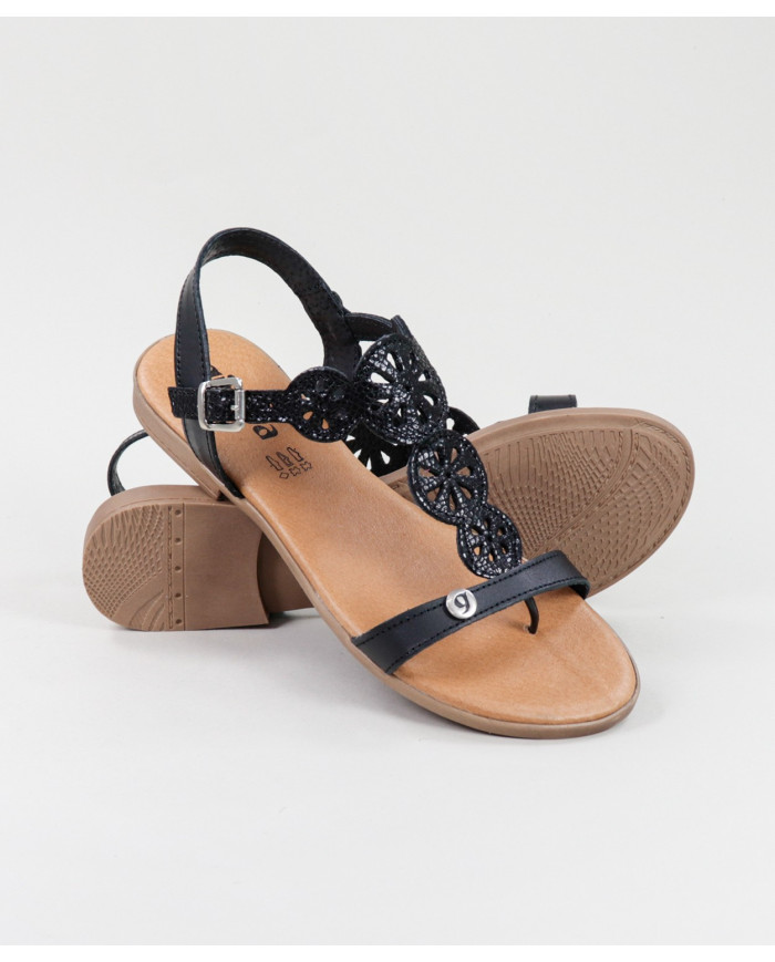 Sandalias de Señora con Faja de Apertar