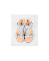 Sandalias de Señora con Faja de Apertar