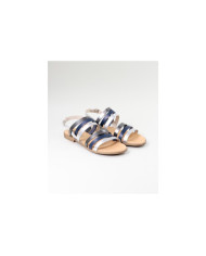 Sandals of Lady with Strips Ginova