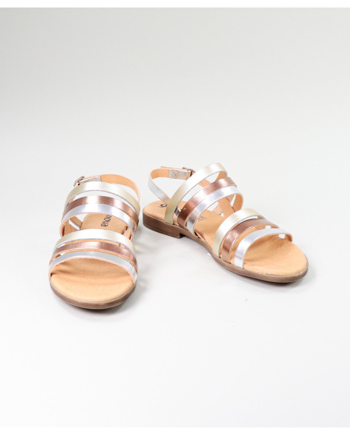 Sandalias de Lady con Strips Ginova
