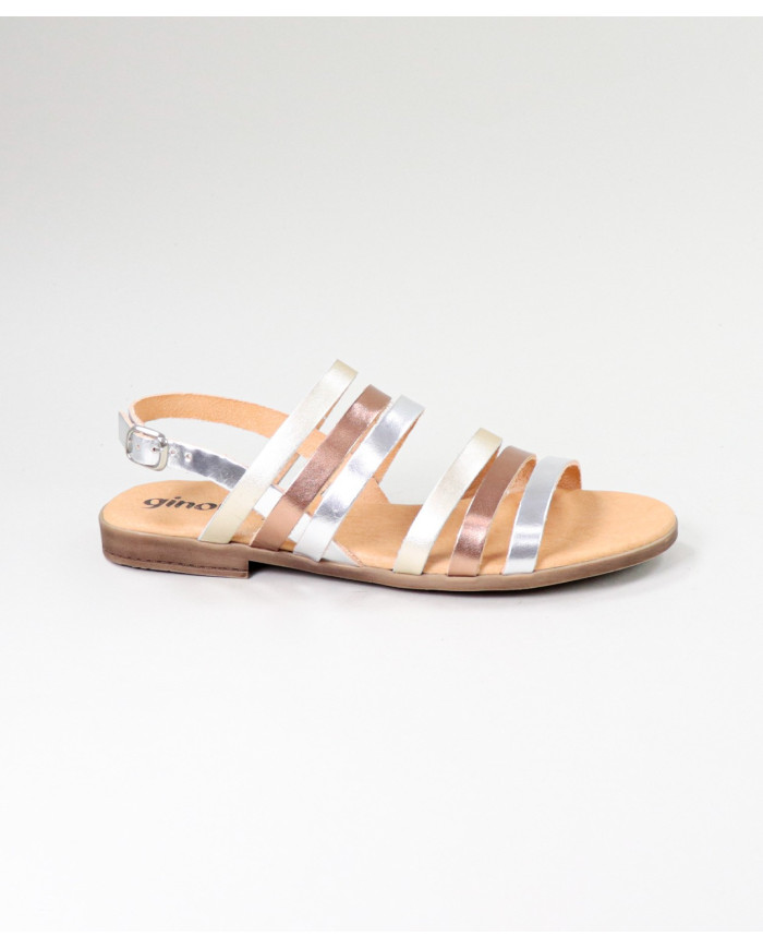 Sandalias de Lady con Strips Ginova
