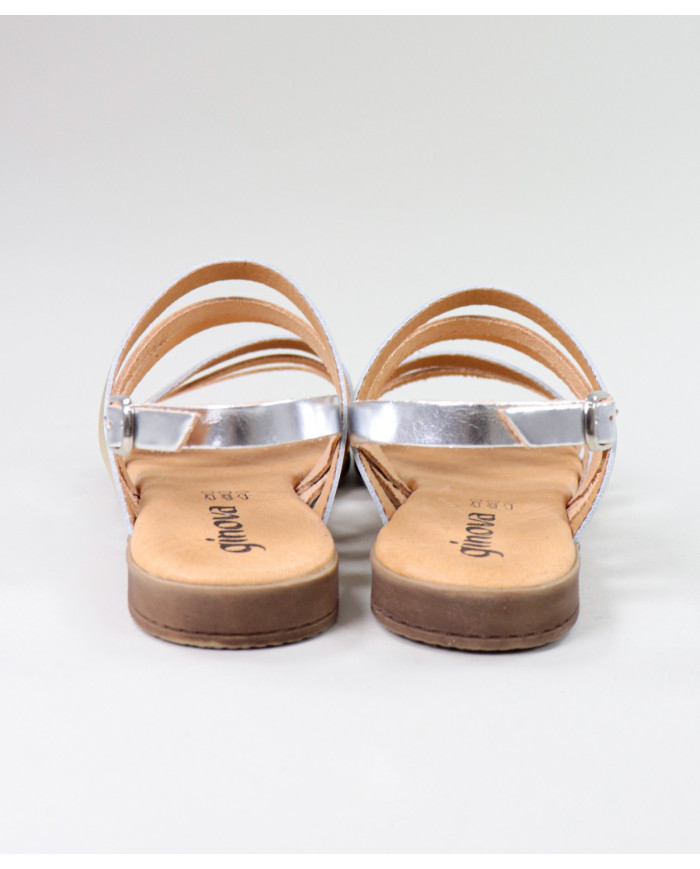 Sandals of Lady with Strips Ginova