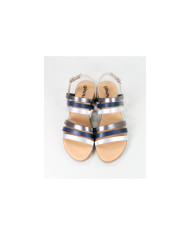 Sandals of Lady with Strips Ginova