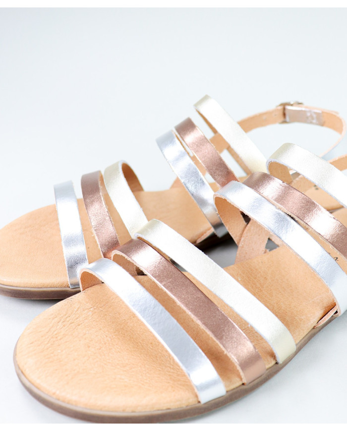 Sandalias de Lady con Strips Ginova