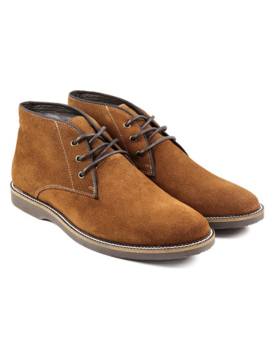 Men's Boots in Camurça Camel with Ginova Wholesalers
