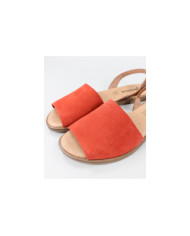 Sandalias de Señora con Faja en el Frente