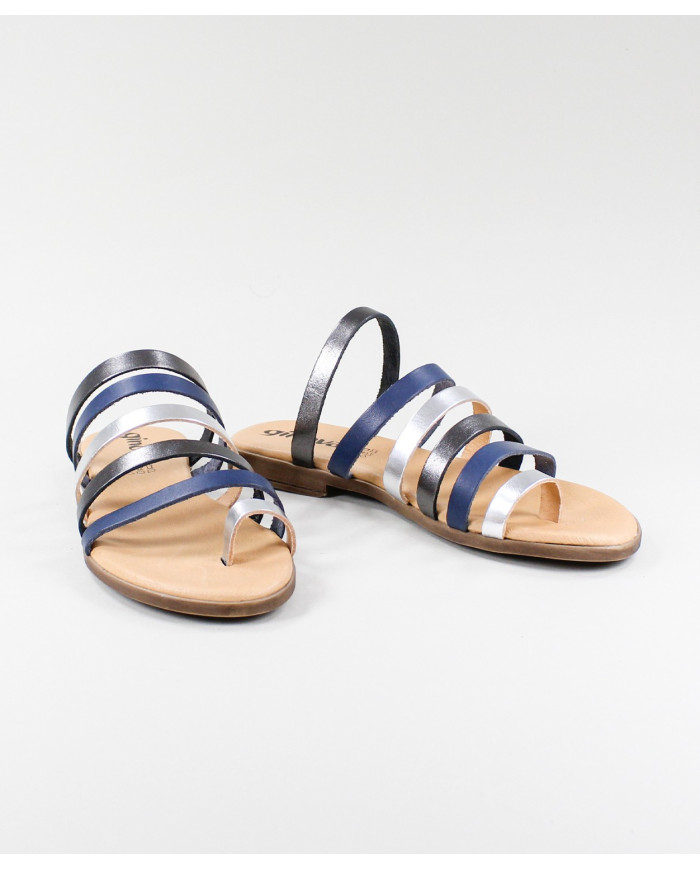 Sandalias de Lady con Strips Ginova