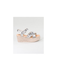 Sandalias de Senhora Ginova de Tiras Cruzadas