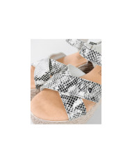 Sandalias de Senhora Ginova de Tiras Cruzadas