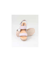 Rosa de Senhora Ginova de Tiras Suaves sandals