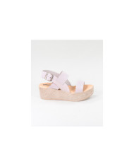 Rosa de Senhora Ginova de Tiras Suaves sandals