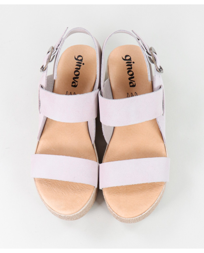 Rosa de Senhora Ginova de Tiras Suaves sandals