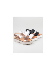 Sandalias Lady Ginova con tira ajustable