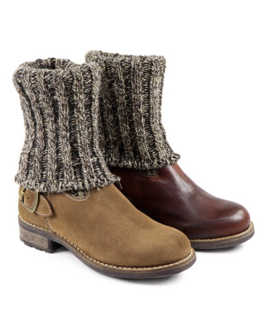 Lady's Boots with Cano in Wool Ginova