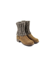 Botas de Lady con Cano en Wool Ginova
