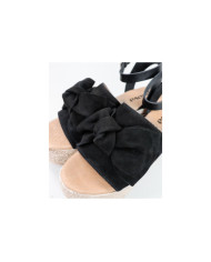 Sandalias de Mujer con Cuña de Lazo