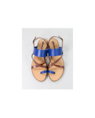 Sandalias Rasas de Senhora Ginova con Cross Strips