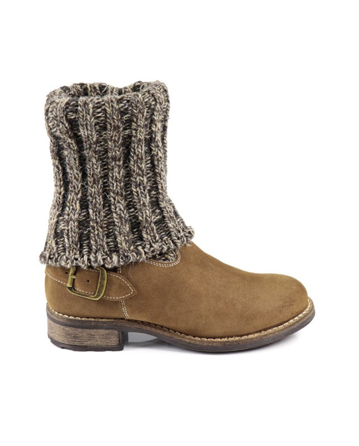 Botas de Lady con Cano en Wool Ginova