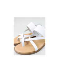 Sandalias Rasas de Senhora Ginova con Cross Strips