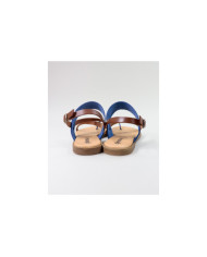 Sandalias Rasas de Senhora Ginova con Cross Strips