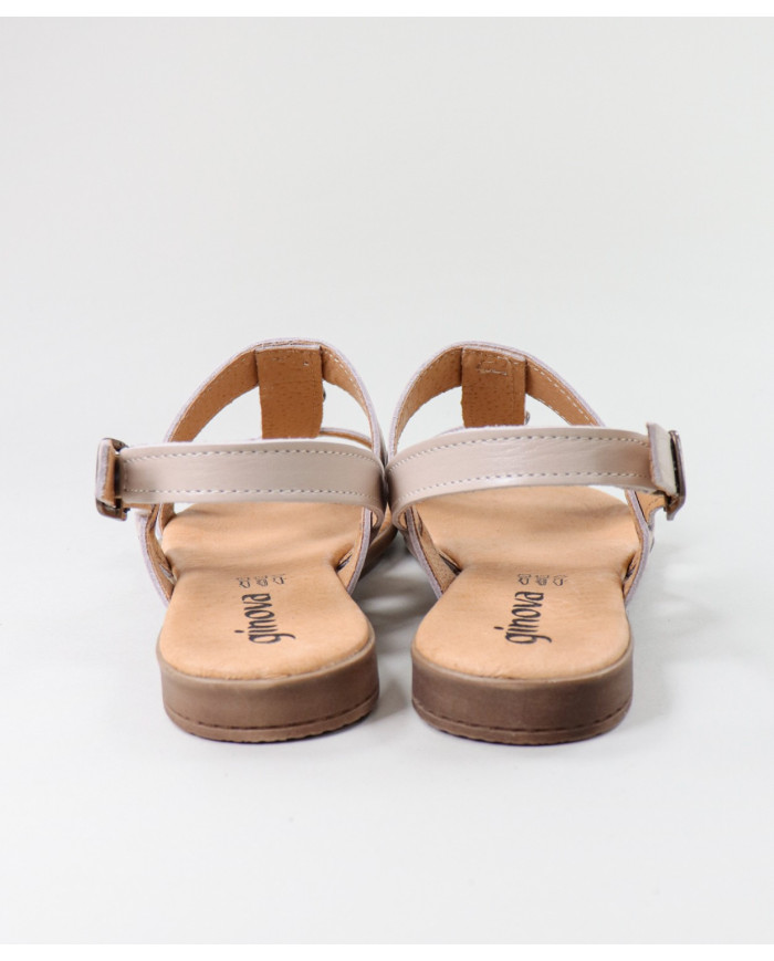 Rosa de Senhora Ginova sandals with Golden Chain