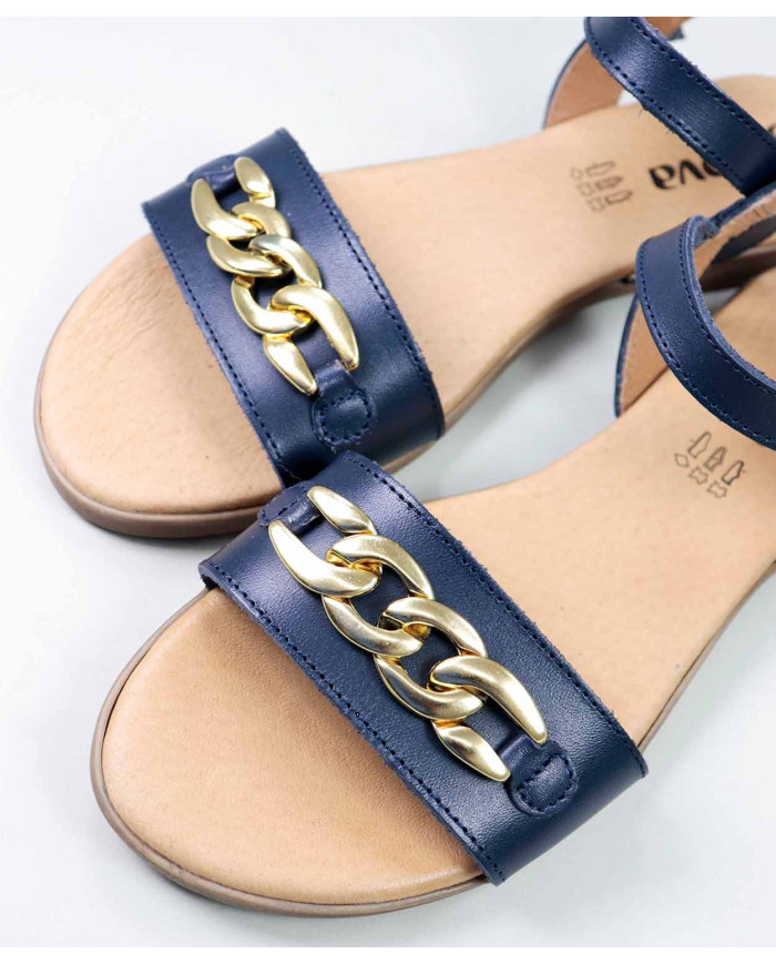 Sandals with Golden Chain of Lady Ginova