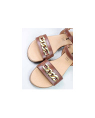 Sandals with Golden Chain of Lady Ginova