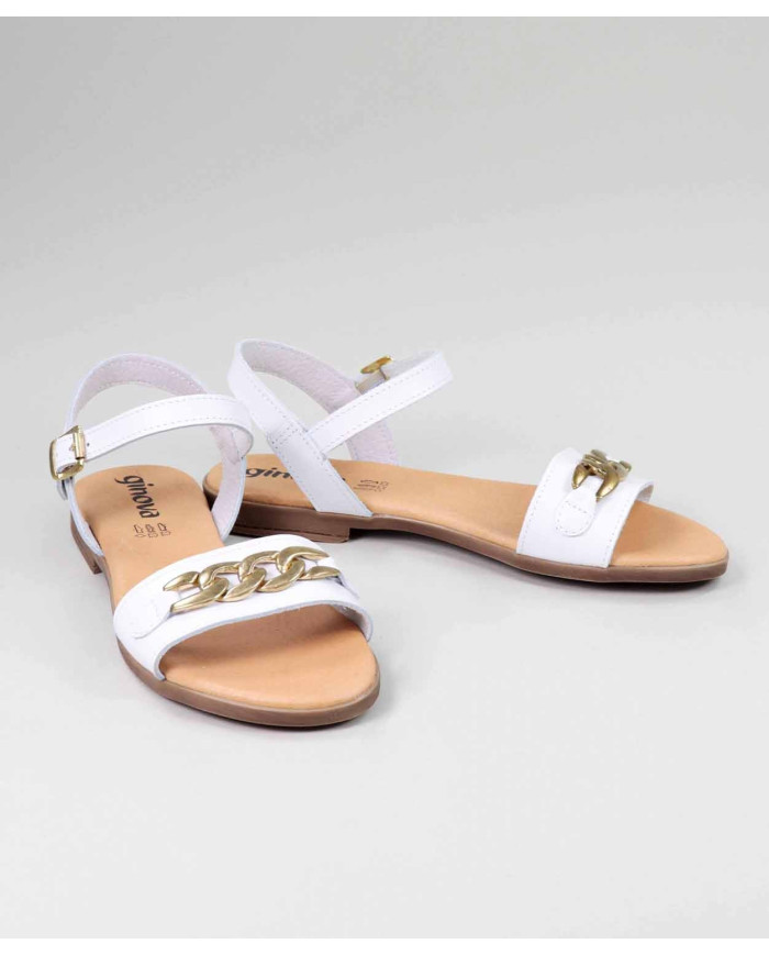 Sandalias con cadena de oro de Lady Ginova