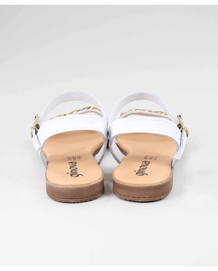 Sandalias con cadena de oro de Lady Ginova