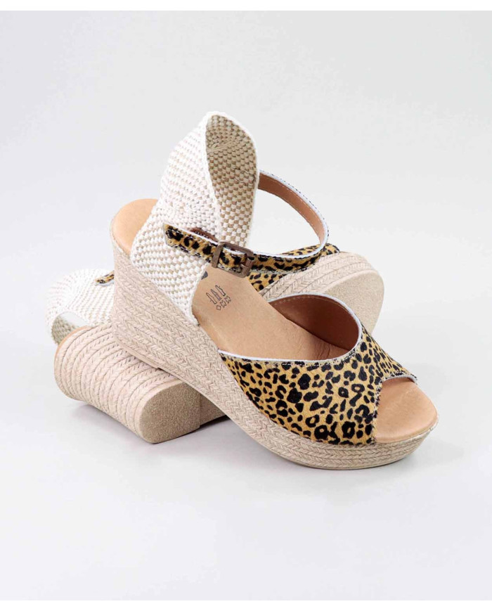 Sandalias con Cunha Pattern Lady Ginova