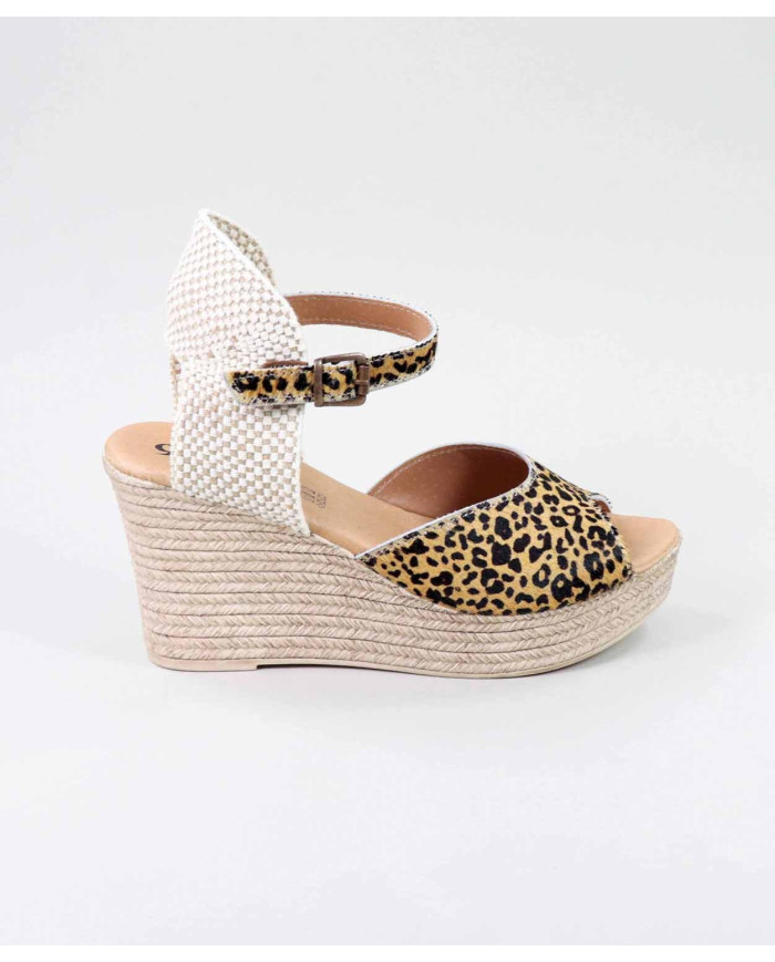 Sandalias con Cunha Pattern Lady Ginova