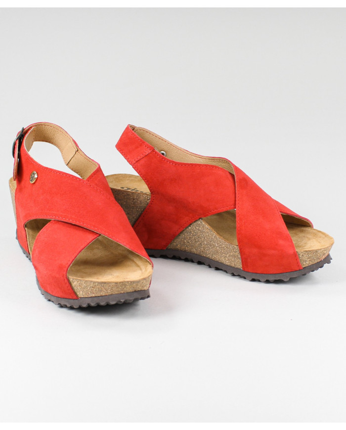 Sandalias Ginova de Tiras Cruzadas con plantilla anatómica