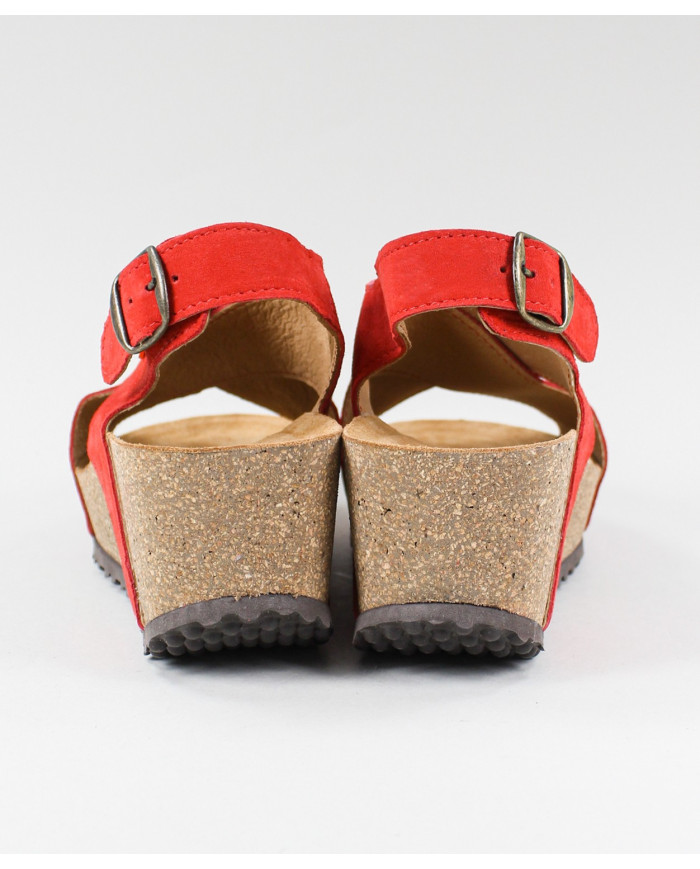 Sandalias Ginova de Tiras Cruzadas con plantilla anatómica