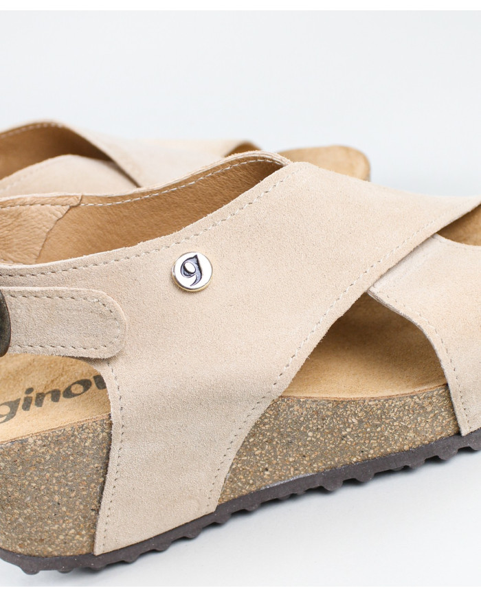 Sandals Bejes Ginova de Tiras Cruzadas with Anatomical Insole