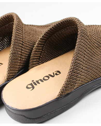 Comfort Slippers with Gaspea in Mesh Tricoted